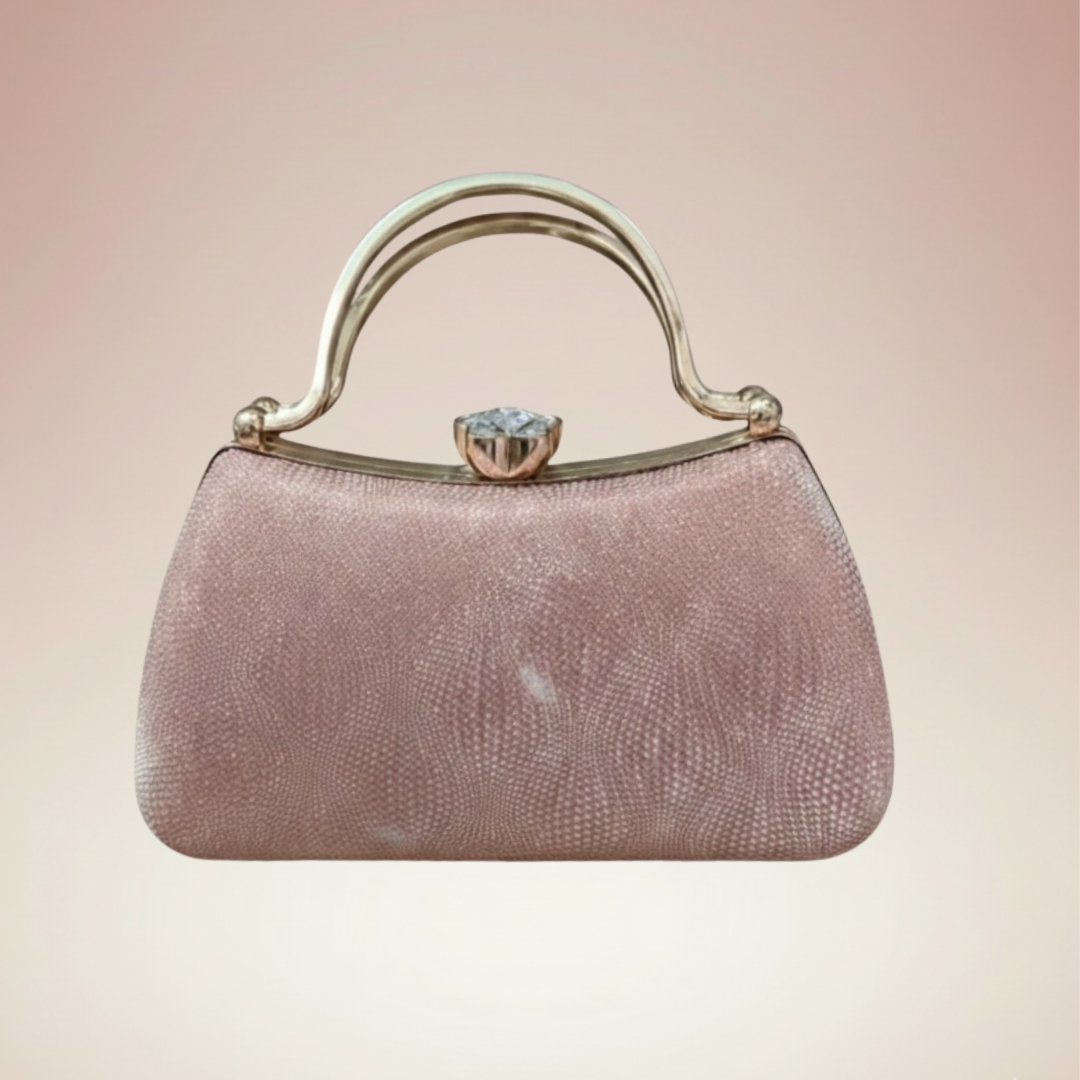 Rose Gold Shimmer Handheld